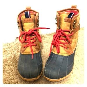 Tommy Hilfiger duck boots